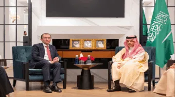 وزير الخارجية يجتمع مع وزير الخارجية النرويجي