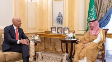 وزير الخارجية يلتقي بالممثل الأمريكي الخاص بشأن سوريا