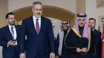 وزير الخارجية يلتقي بنظيره التركي لمناقشة المستجدات الإقليمية
