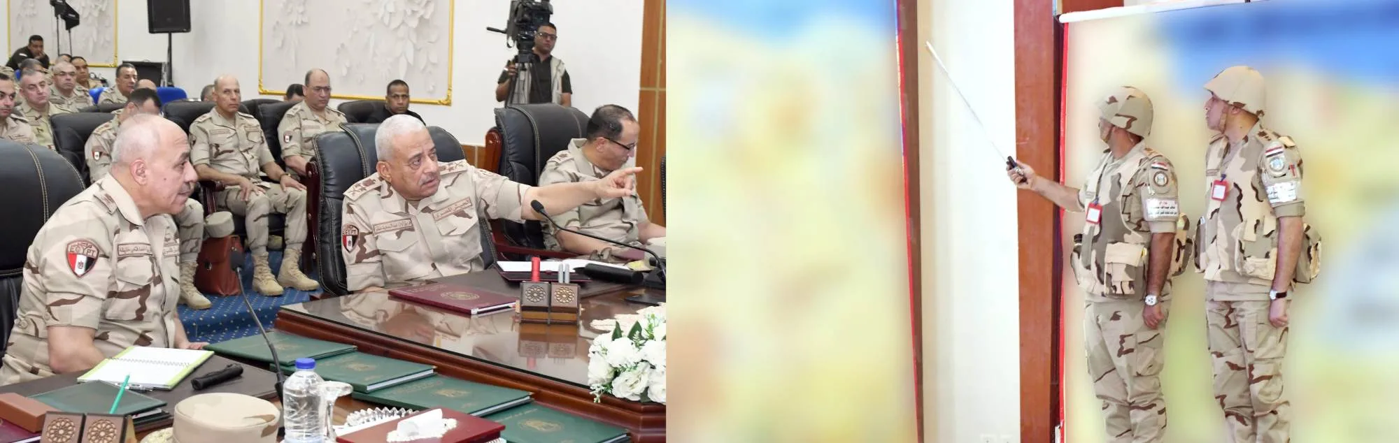 وزير الدفاع يراقب إنجاز المرحلة الأساسية لمشروع مراكز القيادة العملياتية للمنطقة العسكرية الغربية وزير الدفاع يراقب إنجاز المرحلة الأساسية لمشروع مراكز القيادة العملياتية للمنطقة العسكرية الغربية