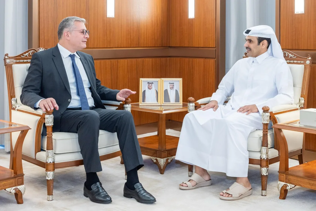وزير الدولة لشؤون الطاقة يجتمع مع وزير البترول والثروة المعدنية المصري وزير الدولة لشؤون الطاقة يجتمع مع وزير البترول والثروة المعدنية المصري