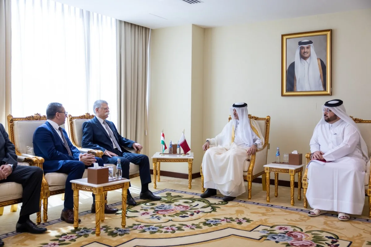 وزير الدولة للتجارة الخارجية يلتقي برئيس البرلمان المجري وزير الدولة للتجارة الخارجية يلتقي برئيس البرلمان المجري