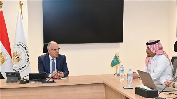 وزير الري يلتقى ممثلي “شركة حلول التقنية والتطوير السعودية” لبحث التنسيق المشترك