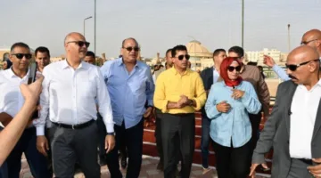وزير الرياضة ومحافظ القليوبية يزوران مركز تطوير الشباب في العبور