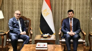 وزير الرياضة يجتمع بسفير تركيا في القاهرة لمناقشة التعاون المشترك