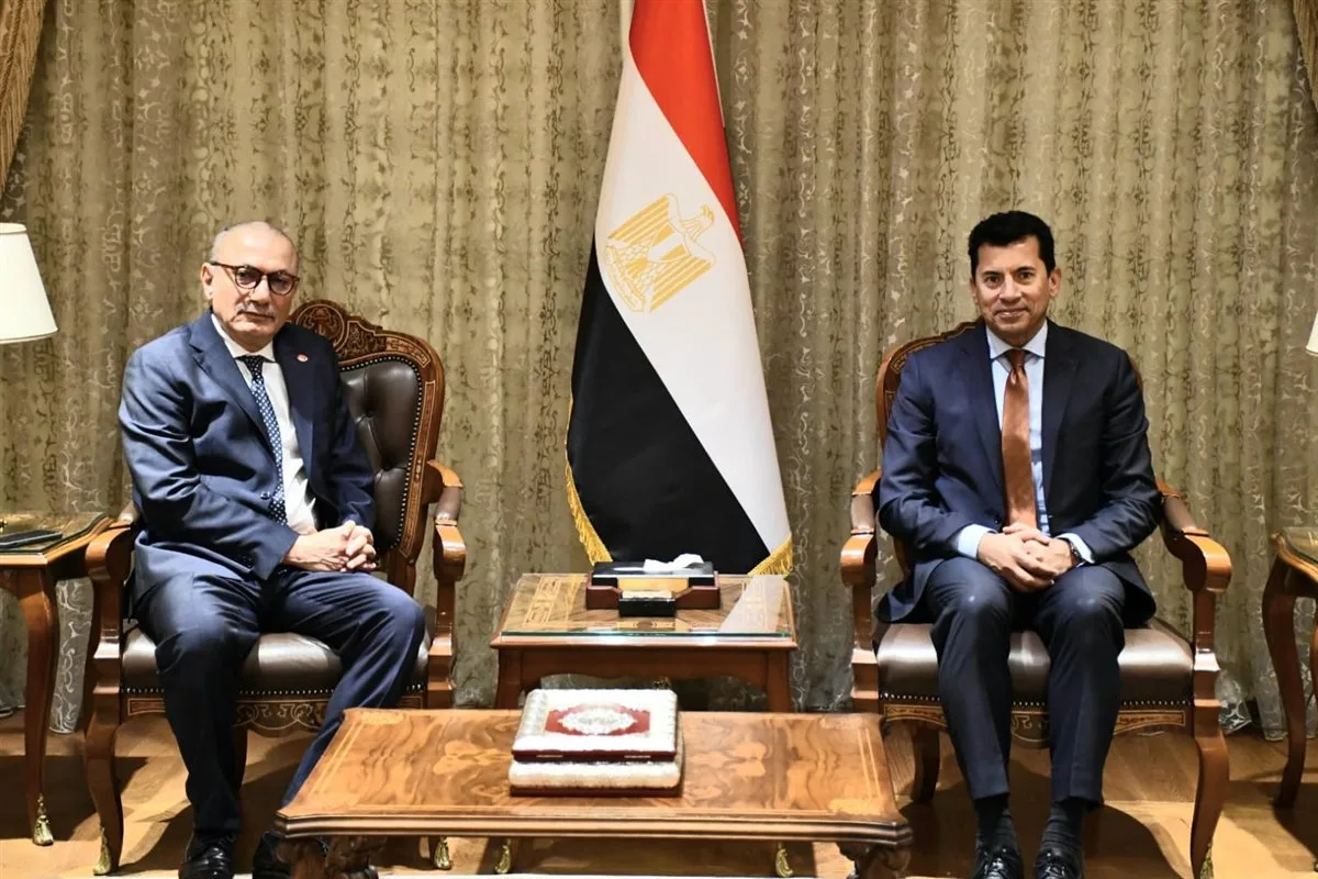 وزير الرياضة يجتمع بسفير تركيا في القاهرة لمناقشة التعاون المشترك وزير الرياضة يجتمع بسفير تركيا في القاهرة لمناقشة التعاون المشترك