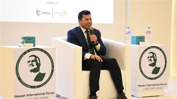 وزير الرياضة يستعرض مستقبل تحول الطاقة في منطقة الشرق الأوسط وزير الرياضة يستعرض مستقبل تحول الطاقة في منطقة الشرق الأوسط