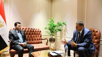 وزير الرياضة يناقش مع رئيس اتحاد كرة اليد استعدادات مصر لاستقبال بطولة العالم
