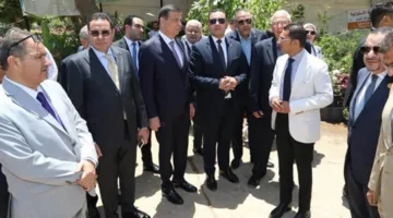 وزير الزراعة ورؤساء لجنتي الزراعة في مجلسي النواب والشيوخ يقومون بزيارة للمتحف الزراعي بالدقي