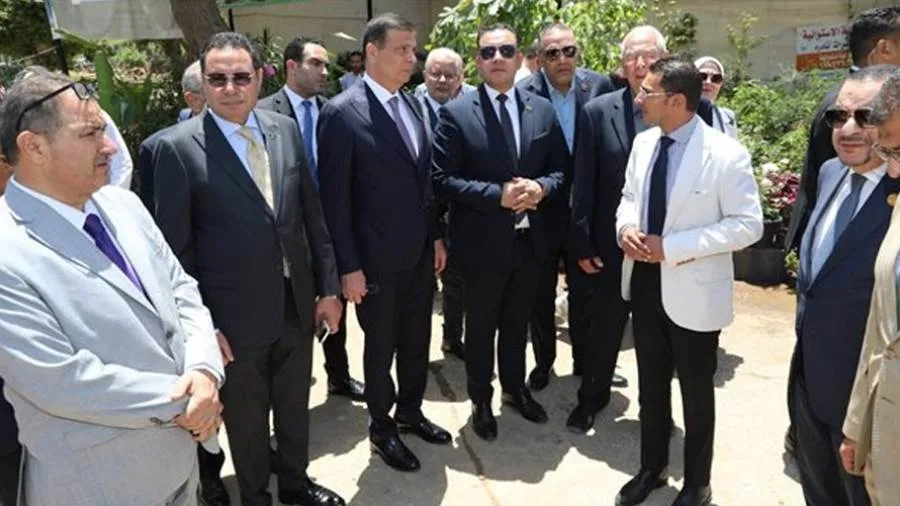 وزير الزراعة ورؤساء لجنتي الزراعة في مجلسي النواب والشيوخ يقومون بزيارة للمتحف الزراعي بالدقي وزير الزراعة ورؤساء لجنتي الزراعة في مجلسي النواب والشيوخ يقومون بزيارة للمتحف الزراعي بالدقي
