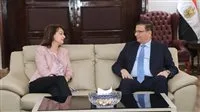 وزير الزراعة يلتقي سفيرة رومانيا لبحث استيراد القمح وتعزيز التعاون الاقتصادي
