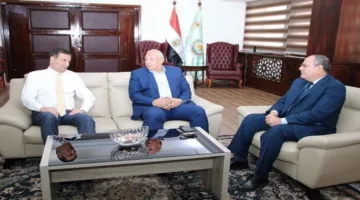 وزير الزراعة يناقش مع محافظ الوادي الجديد تعزيز فرص الاستثمار والتوسع في زراعة النخيل