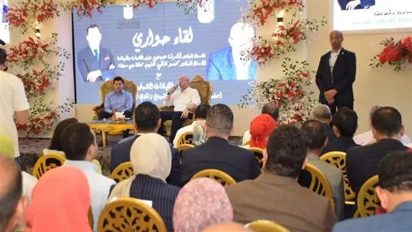 وزير الشباب والرياضة ومحافظ بني سويف يشهدان لقاءً حواريًا مع كيانات واتحادات شبابية