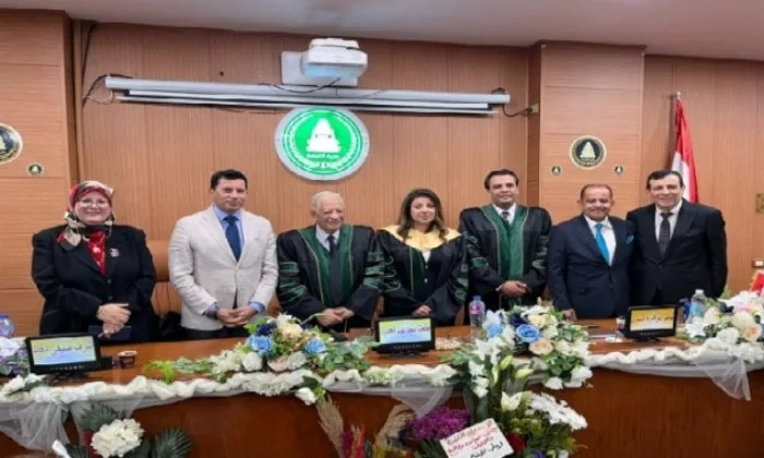 وزير الشباب والرياضة يشارك في لجنة مناقشة أطروحة دكتوراه بمؤسسة التعليم العالي في المنصورة وزير الشباب والرياضة يشارك في لجنة مناقشة أطروحة دكتوراه بمؤسسة التعليم العالي في المنصورة