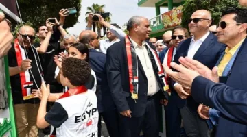 وزير الشباب ومحافظ القليوبية يطلقان مشروع تطوير نادي بنها الرياضي
