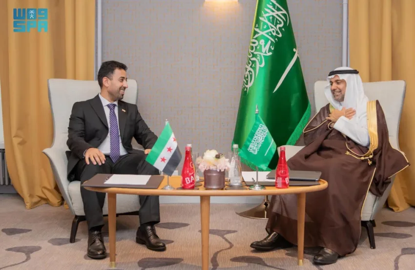 وزير الصحة يعقد اجتماعًا مع نظيره السوري في جنيف وزير الصحة يعقد اجتماعًا مع نظيره السوري في جنيف
