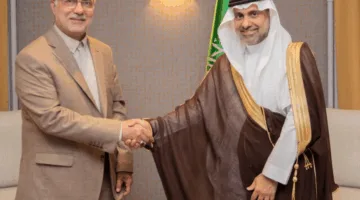 وزير الصحة يلتقي وزير الصحة الإيراني في جنيف