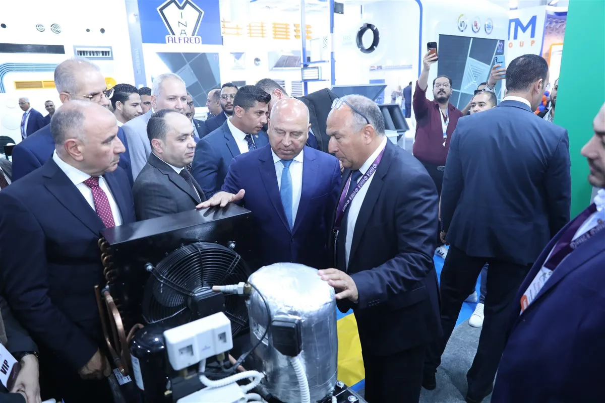 وزير الصناعة والنقل يفتتح المعرض والمؤتمر الدولي التاسع للتبريد والتكييف وتدفئة الهواء والعزل الحراري والطاقة