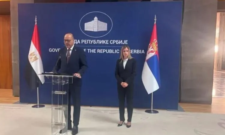 وزير العمل يجتمع مع نظيرته الصربية لاستكشاف فرص عمل جديدة للكوادر المصرية وزير العمل يجتمع مع نظيرته الصربية لاستكشاف فرص عمل جديدة للكوادر المصرية