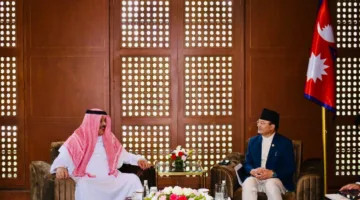 وزير الغابات والبيئة في نيبال يلتقي بالمبعوث الخاص لوزير الخارجية المعني بتغير المناخ والاستدامة