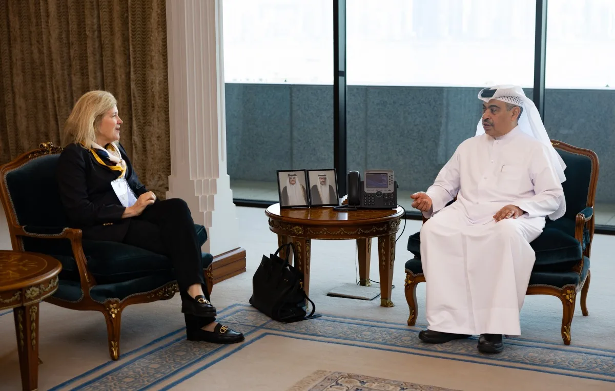 وزير المالية يلتقي بالرئيسة التنفيذية لشركة فرانكلين تيمبلتون وزير المالية يلتقي بالرئيسة التنفيذية لشركة فرانكلين تيمبلتون