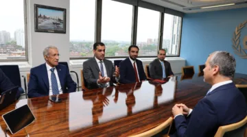 وزير النقل يلتقي الأمين العام للمنظمة البحرية العالمية