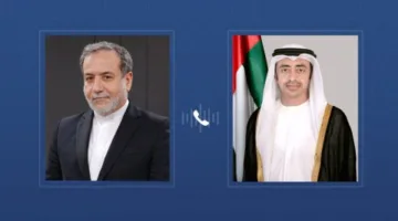 وزير خارجية الإمارات يناقش مع نظيره الإيراني آخر تطورات المحادثات بين واشنطن وطهران
