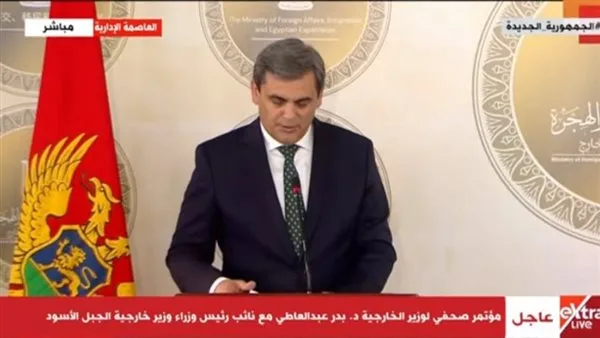 وزير خارجية الجبل الأسود: دور مصر في الاتحاد الافريقي وجامعة الدول يوفر منطقة آمنة