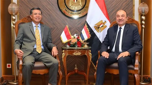 وزير قطاع الأعمال يستقبل سفير إندونيسيا بالقاهرة لبحث فرص التعاون