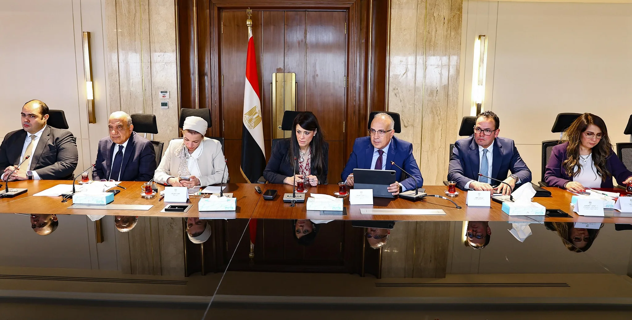 وزيرة التخطيط: الإصلاحات الهيكلية التي تم تنفيذها تعكس رؤية الدولة لتعزيز القدرة التنافسية للاقتصاد. وزيرة التخطيط: الإصلاحات الهيكلية التي تم تنفيذها تعكس رؤية الدولة لتعزيز القدرة التنافسية للاقتصاد.