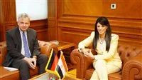 وزيرة التخطيط تناقش مع سفير ألمانيا في القاهرة سبل التعاون في مشاريع تنموية جديدة