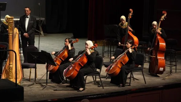 وزيرة التضامن تشهد أمسية موسيقية بدار الأوبرا المصرية