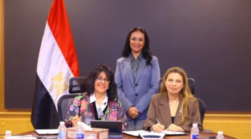 وزيرة التضامن تشهد اتفاق تعاون بين صندوق دعم الصناعات الريفية ومؤسسة دلتا لريادة الأعمال.