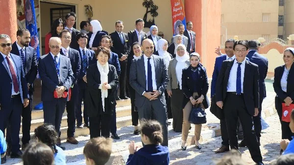 وزيرة التعليم اليابانية تشيد بتطبيق النموذج الياباني بالمدارس المصرية