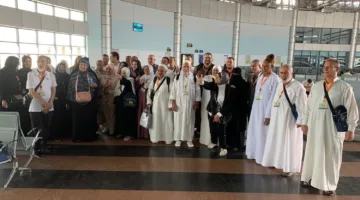 وصول آخر قوافل الحج السياحي البري إلى المملكة العربية السعودية