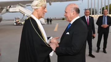 وصول سموّ السيد شهاب إلى جمهورية العراق