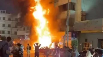 وفاة أحد ضحايا حريق شقة سكنية في الطالبية عند وصوله إلى المستشفى