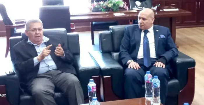 وفد الاتحاد العربي للتطوير والتنمية يزور جامعة بدر لبحث التعاون المشترك