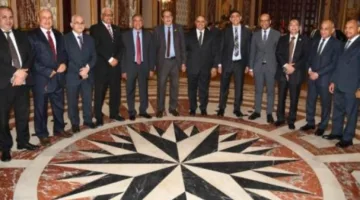 وفد من تحالف الأحزاب المصرية يزور مجلس الشيوخ ويجتمع بعدد من النواب