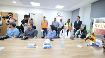 وفد من منظمة التعاون الدولي الألماني “GIZ” يقوم بزيارة لمشروع مياه روض الفرج