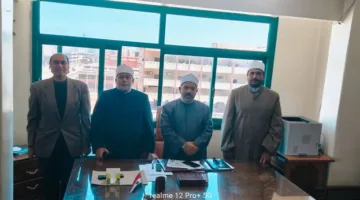 وكيل أوقاف بورسعيد يلتقي مدير الوعظ بمنطقة الأزهر ويبحثان سبل التعاون
