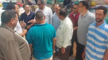 وكيل تموين البحيرة يرأس لجان إشرافية لمتابعة عمليات توريد القمح بمخازن مركز دمنهور