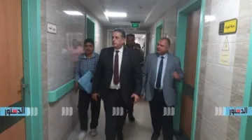 وكيل صحة كفر الشيخ يؤ inspect تقدم أعمال تحديث أقسام مستشفى برج البرلس