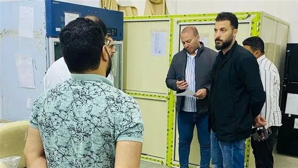 وكيل صحة مطروح يتفقد سير العمل بمستشفى رأس الحكمة المركزي