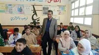 وكيل وزارة التعليم بكفر الشيخ يشرف على امتحانات الفصل الدراسي الثاني للصفوف الانتقالية