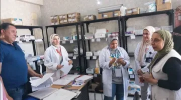 وكيل وزارة الصحة بالإسماعيلية يُتابع سير العمل في وحدة طوسون