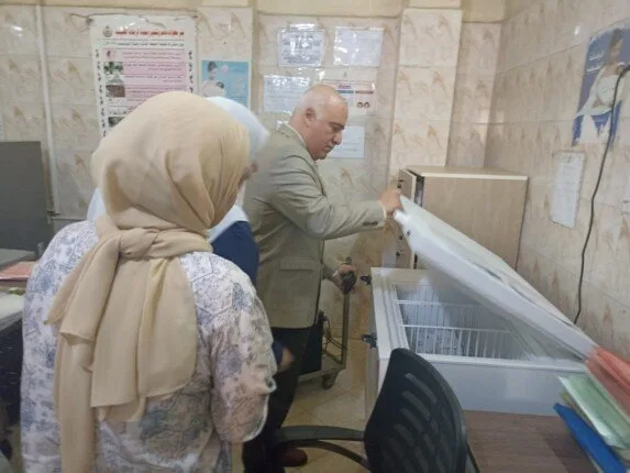 وكيل وزارة الصحة في القليوبية يقوم بجولة تفقدية في الإدارة الصحية بكفر شكر وكيل وزارة الصحة في القليوبية يقوم بجولة تفقدية في الإدارة الصحية بكفر شكر