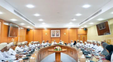 ولاية جنوب الباطنة تناقش مجموعة من المواضيع التنموية والخدمية