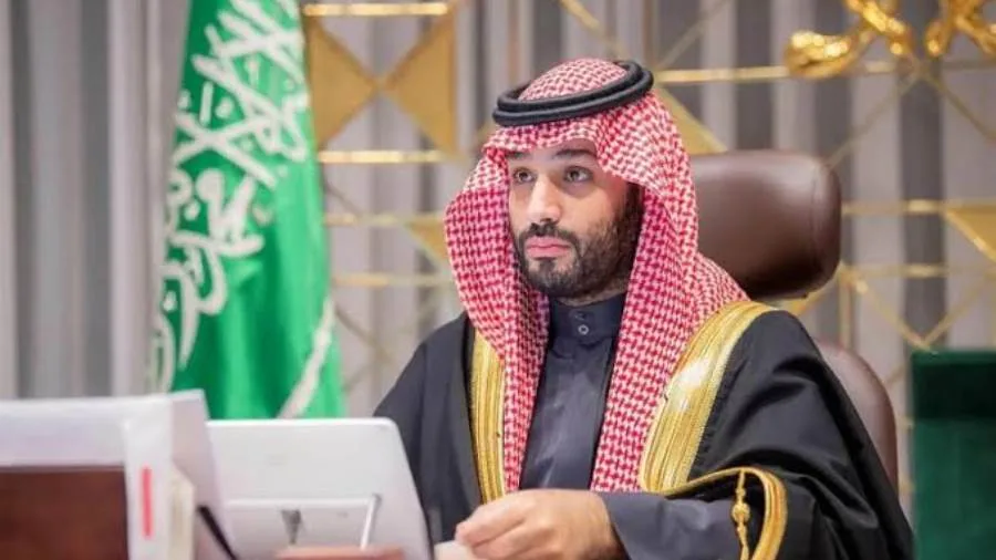 ولي العهد يبحث مع نائب رئيس دولة فلسطين سبل تعزيز العمل المشترك لدعم القضية الفلسطينية