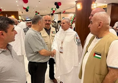 الأوقاف الفلسطينية: وصول 600 حاج من غزة إلى مكة المكرمة لأداء فريضة الحج الأوقاف الفلسطينية: وصول 600 حاج من غزة إلى مكة المكرمة لأداء فريضة الحج